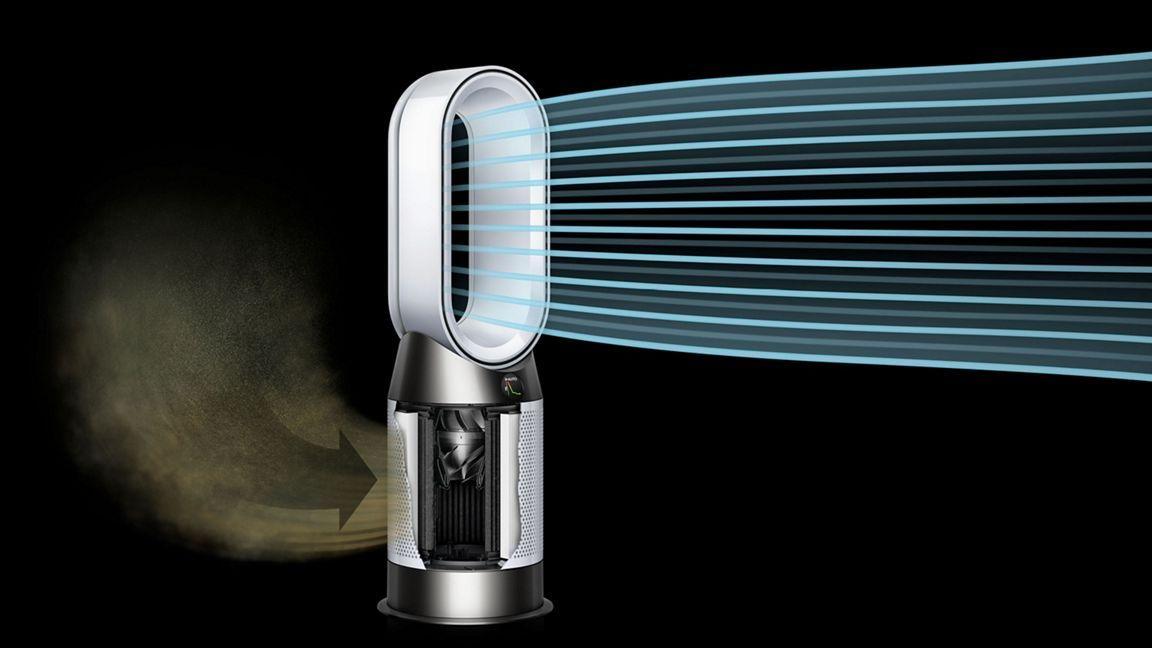 Purificateur Dyson Purifier Hot+Cool™ Gen1 (Blanc/Argent) HP10