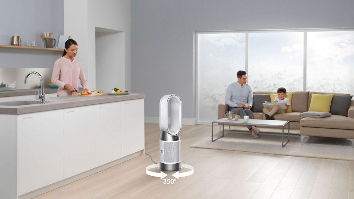 Purificateur Dyson Purifier Hot+Cool™ Gen1 (Blanc/Argent) HP10