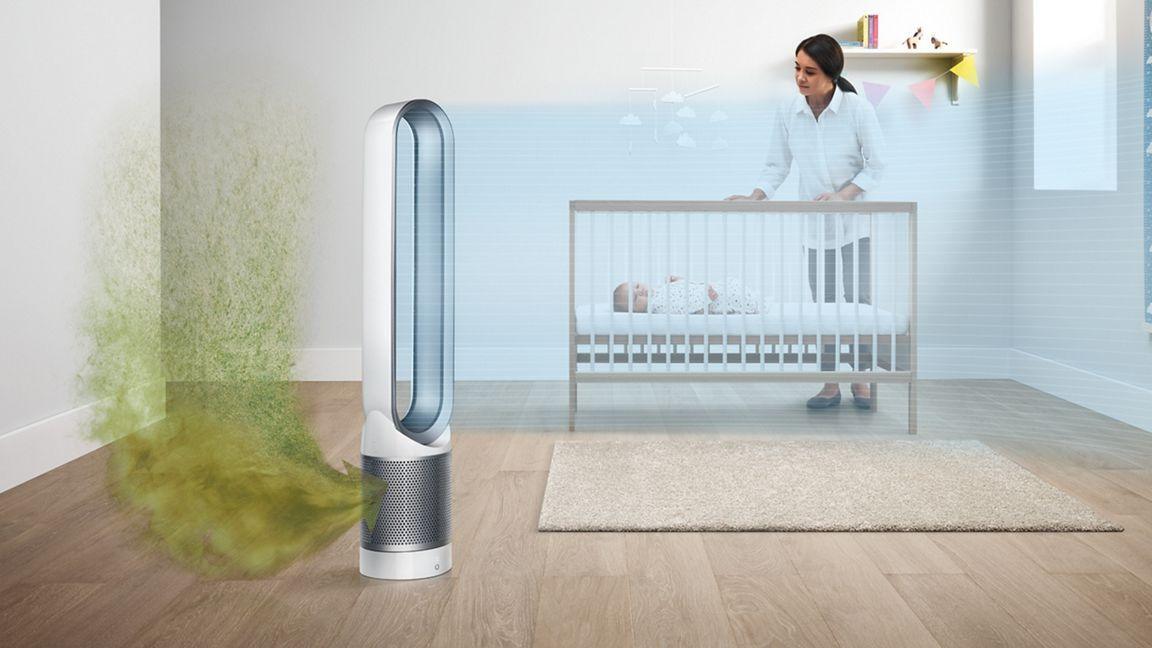 Purificateur Tour Dyson Pure Cool™ (Blanc/Argent)