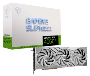 GeForce RTX 4060 Ti GAMING SLIM WHITE 16G