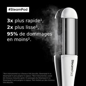 Lisseur-boucleur L'Oréal Professionnel Steampod 4 E3902600 Blanc