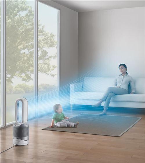 Dyson Pure Hot+Cool™ Air Purifier (White/Silver) HP00