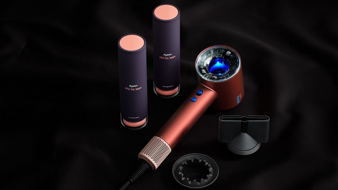 Sèche-cheveux Dyson Supersonic Nural™ (Fraise cuivrée/rose poudré)